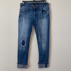 Underground Soul Boyfriend Distressed Jeans 3
